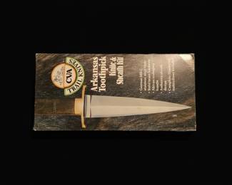 CVA Trail Knives Arkansas Toothpick Knife  Sheath Kit