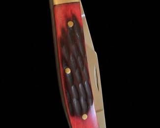 Case XX Red Bone Trapper Pocket Knife