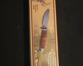 Whitetail Cutlery or Frost Cutlery Damascus Steel Hunting Knife