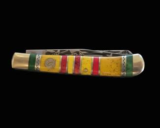 Kissing Crane Vietnam Veteran Trapper Pocket Knife