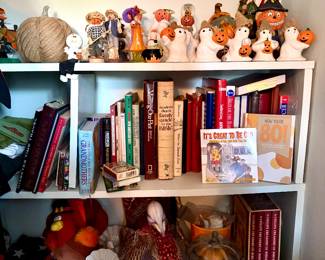 Holiday Decor and books