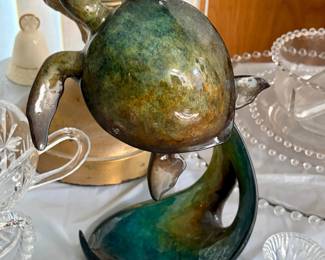 MCSI (Mill Creek Studios Inc.) Imago Sea Turtle sculpture 