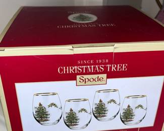 Spode Christmas glasses