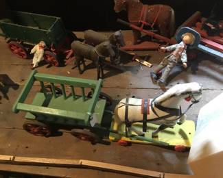 107.  Horses, wagons