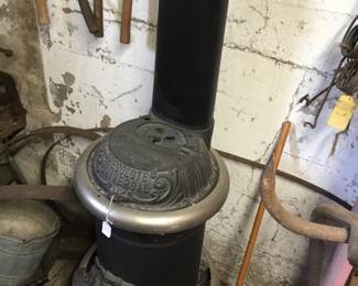 169.  Cast-iron stove several available