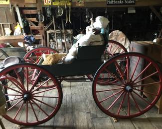 3.  Antique carriages and buggies 