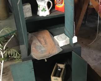 253.  Child wooden cupboard