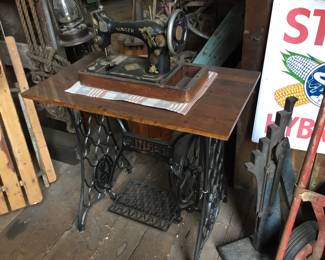 45. Antique sewing machines 