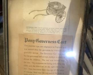 31.  Pony Governess cart information 