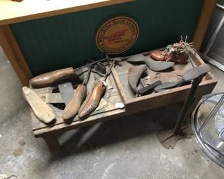 201.  Antique shoe sizing equipment