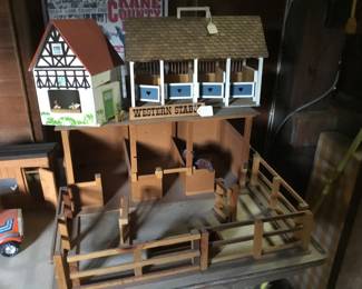 167. Miniature stable or barn