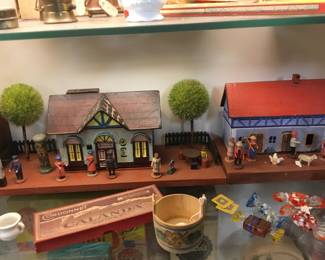 132.  Huge collection of miniature buildings from Europe132.