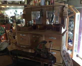 298.  German spice cabinets