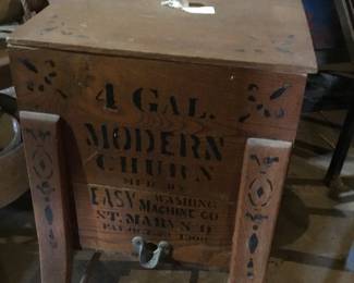 17.  Butter churn 