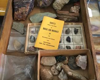 196.  Small rock collection