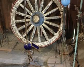 40.  Wagon wheel, only a couple left 