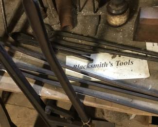 66.  Blacksmith tools 