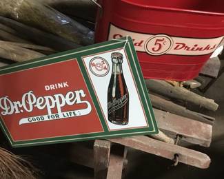 221.  Dr Pepper sign