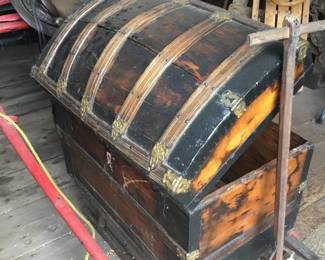 1. Many trunks and chests