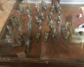 140.  We have many collections of miniature soldiers