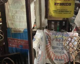 274. Cloth seed bags