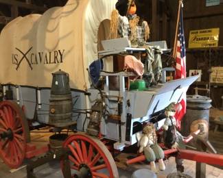 23.  Full size cavalry escort wagon 
