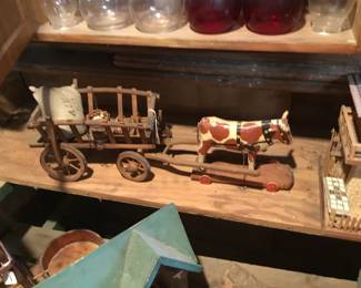 109.  Ox drawn cart