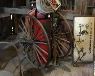 29.  Antique fire equipment 