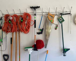 Extension, cords, tools, etc.