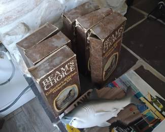 Vintage liquor decanters