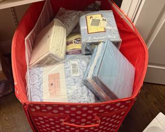 Sheets and towels