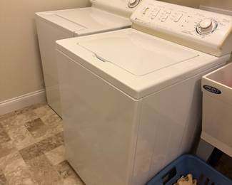 Washer and dryer set! Works well!