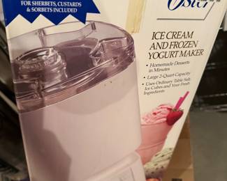 NEW ice cream maker 