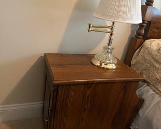 Side table and lamp