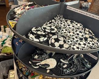 sequins patches of all themes. We have probably about 20,000 sequins patches