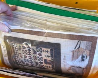 lots of quilting patterns