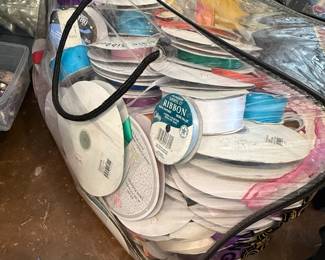 large spools of ribbon $5 each, 3 for $10 - some even less if not full