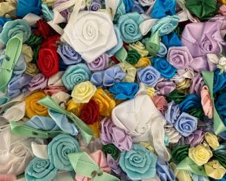 silk flowers sold by the bag