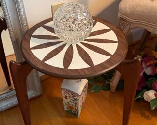 MCM Starburst Accent Table
