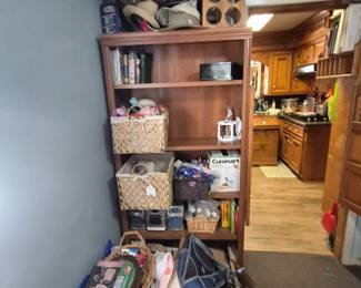 Bookcase, Craft Supplies, Hats