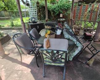 Outdoor Furniture, Trellis, Pots