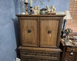 Antique Dresser, Decor, Side Table