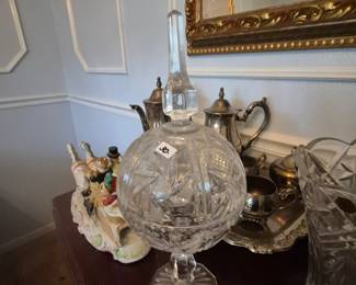 Pedestal Compote with Steeple Lid