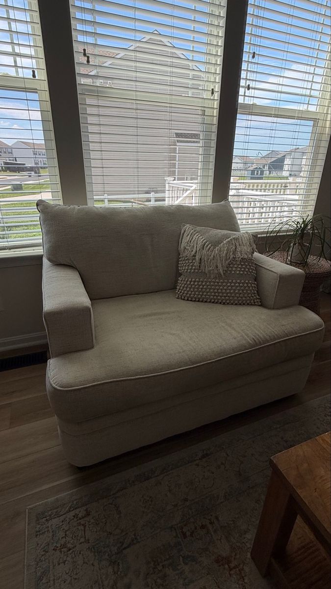 Oversized Upholstered Chair and a Half