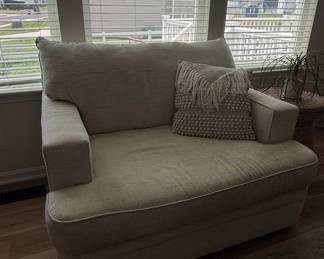 Oversized Upholstered Chair and a Half