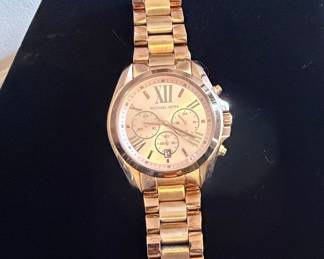 Michael Kors Bradshaw Rose Gold Chronograph Watch MK5503