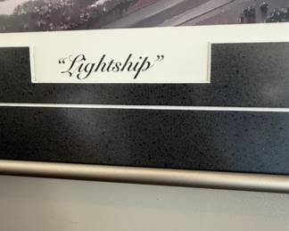 Attila Hejja "Lightship" Space Shuttle Lithograph - Artist Proof