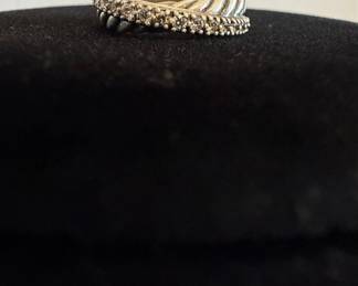 David Yurman Cable Collectibles Ring with Diamonds