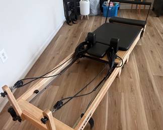 Syedee Pilates Reformer with Sitting Box and Jump Board