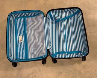 Mia Toro Mercedes Hamsa Evil Eye Hardside Carry-On Luggage